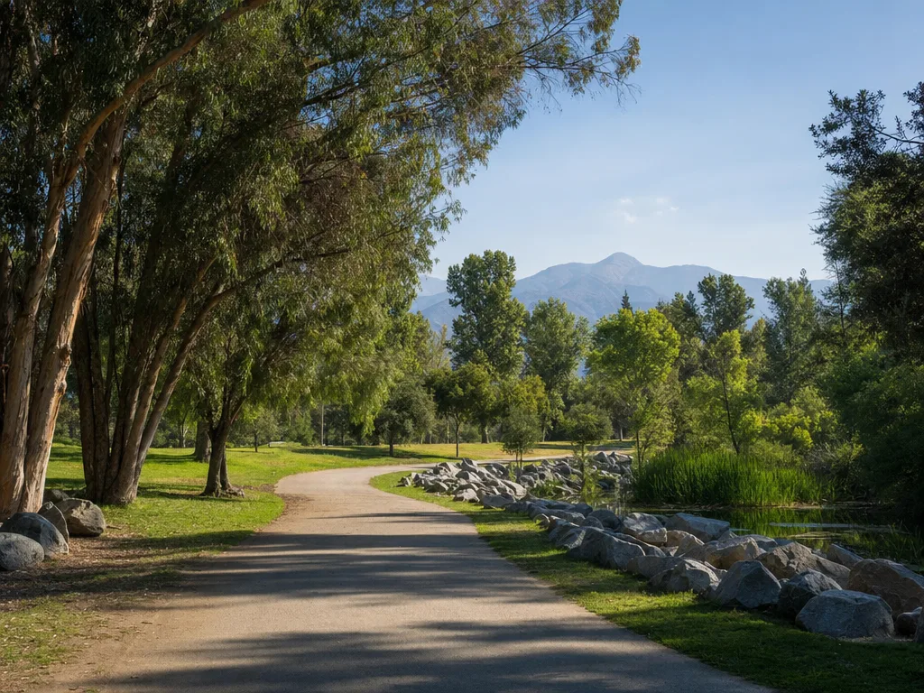 Whittier Narrows Recreation Area in El Monte, California