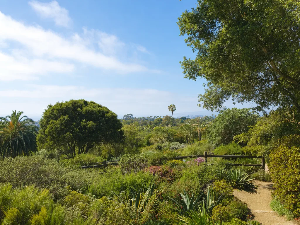 South Coast Botanic Garden in Palos Verdes Peninsula, California