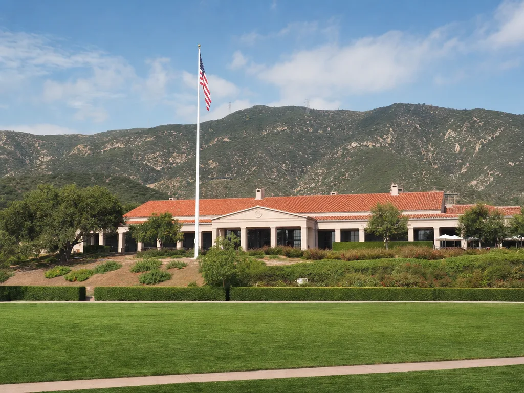 Ronald Reagan Presidential Library in Simi Valley, California