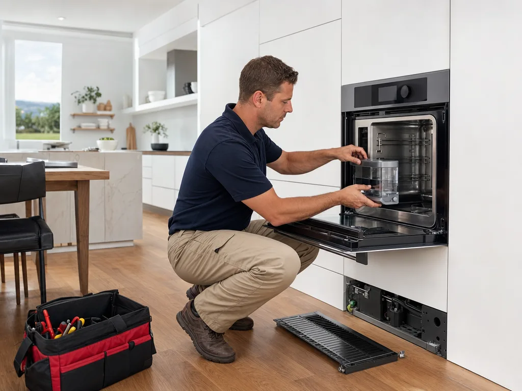 Steam Oven repair technician in Los Angeles — wide shot of a Los Angeles kitchen